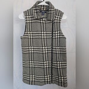 Chaps full zip sweater vest size small